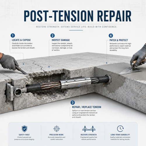 post-tension repair