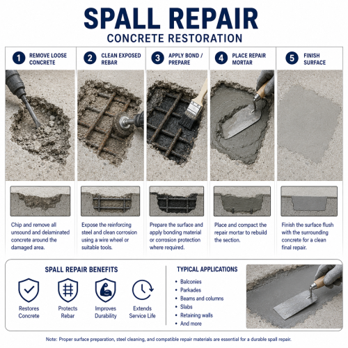 spall repair