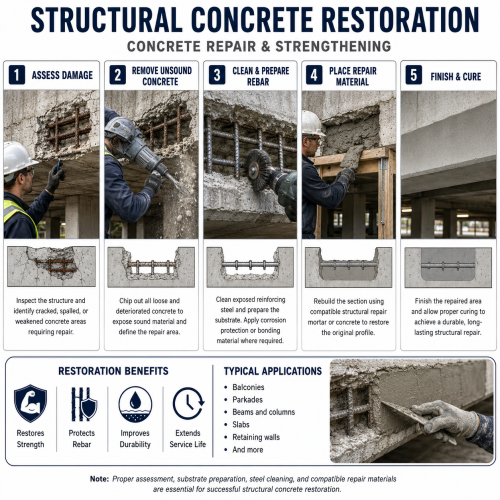 structural concrete restoration